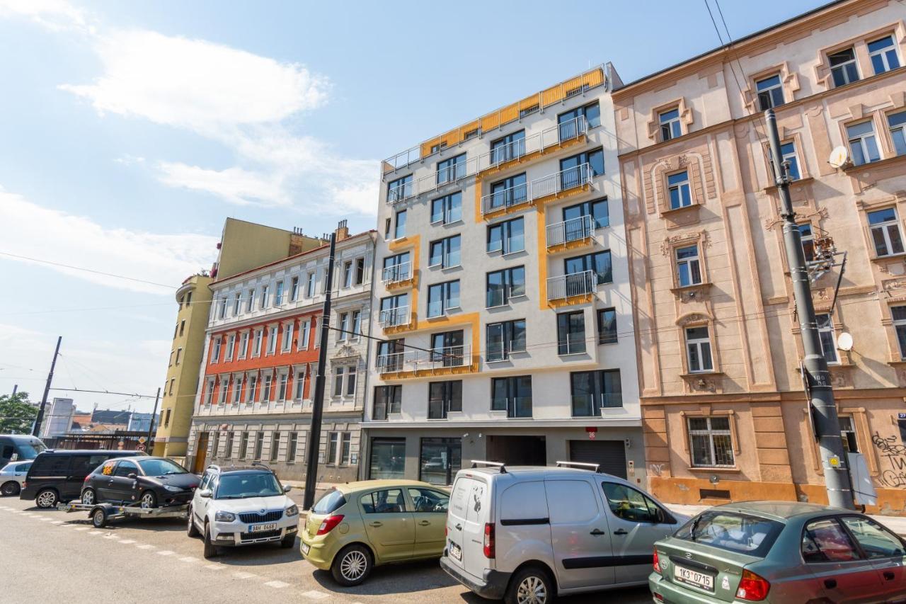 Studio Brand New Apartment #28 In New Building With Free Parking In City Center Prague Exterior photo